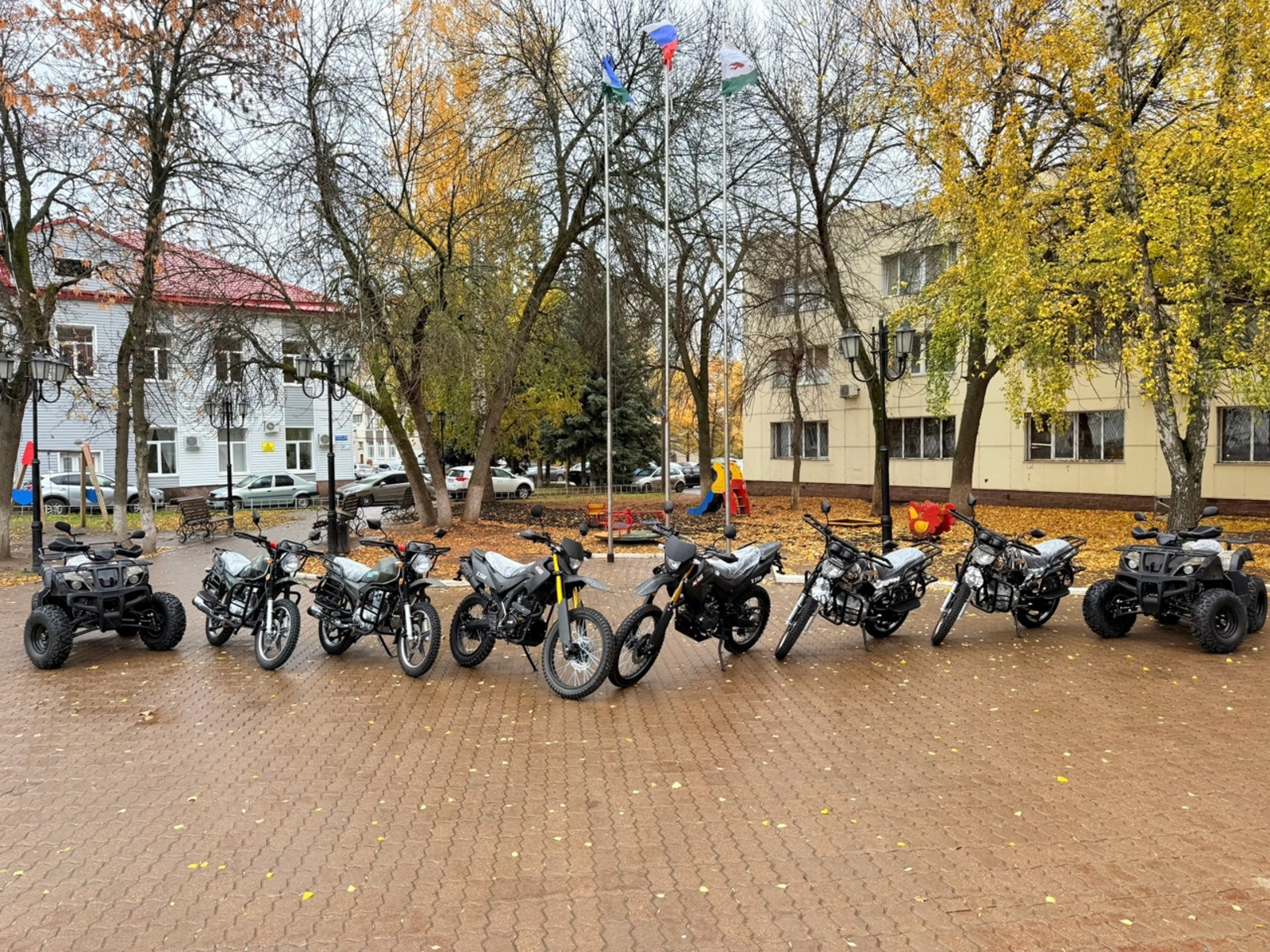 Техника для фронта: мотоциклы и квадроциклы от района Уфы отправятся бойцам СВО