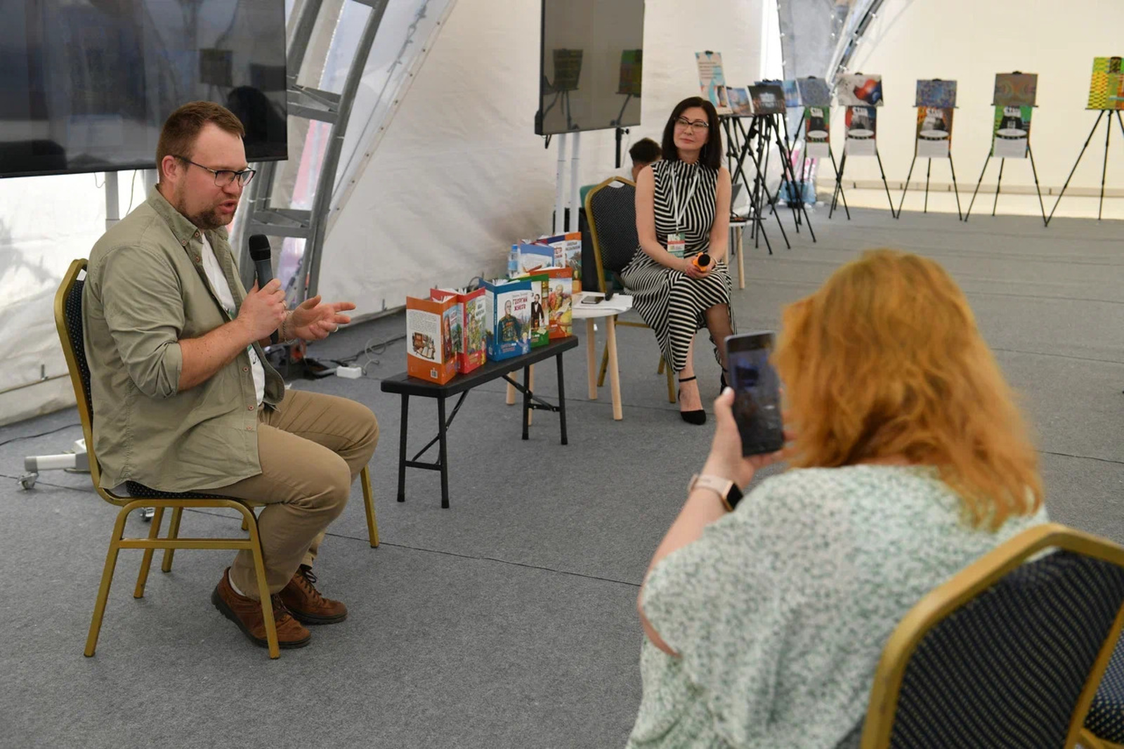 В Уфе на «Китап-Байраме» для детей работают интереснейшие площадки