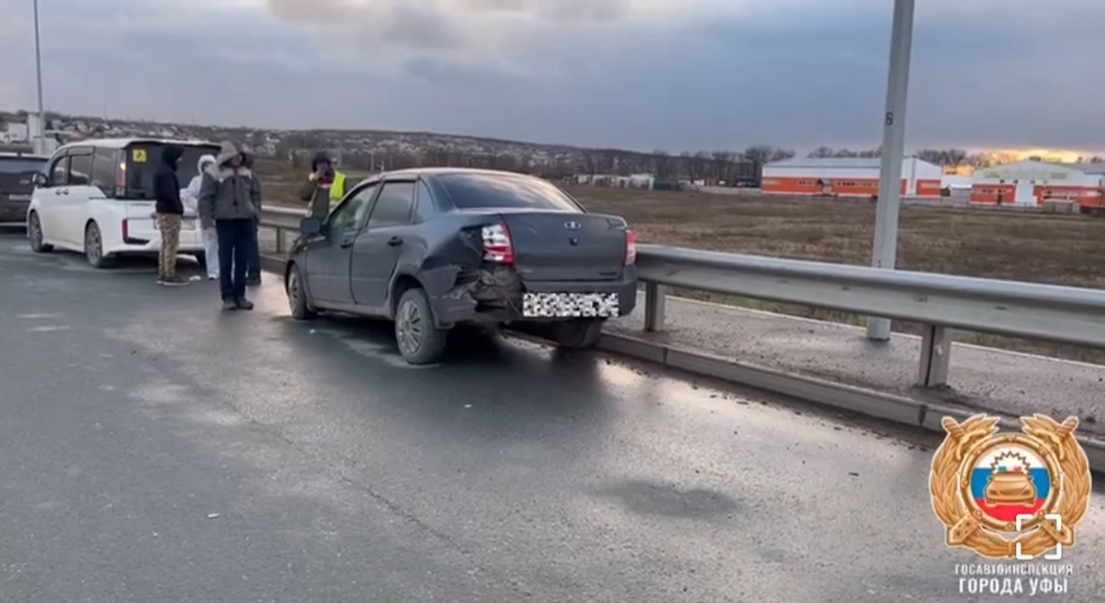 В Уфе столкнулись две «Лады»