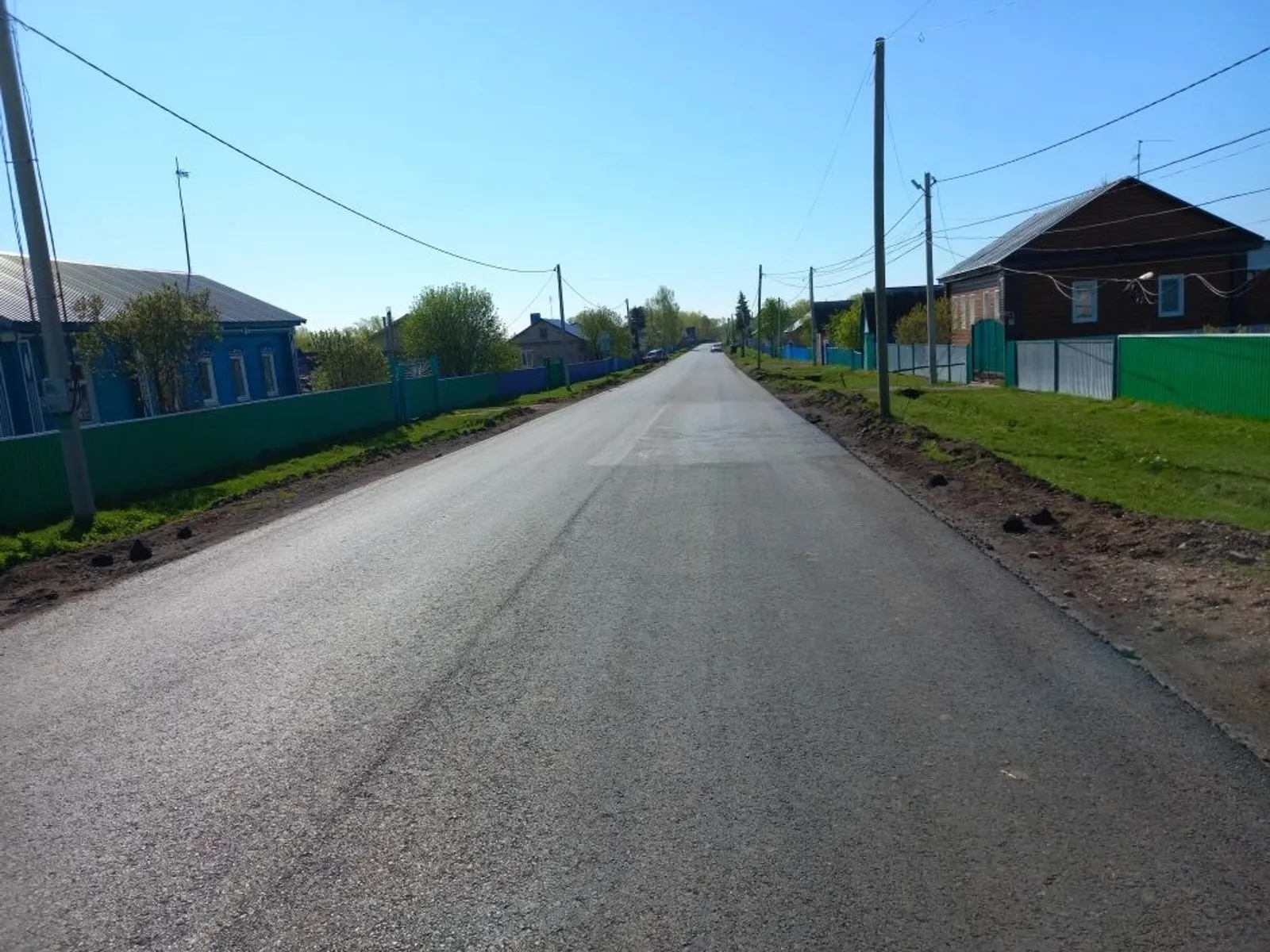 В Башкортостане отремонтировали 1,5 км дороги Толбазы – Семенкино