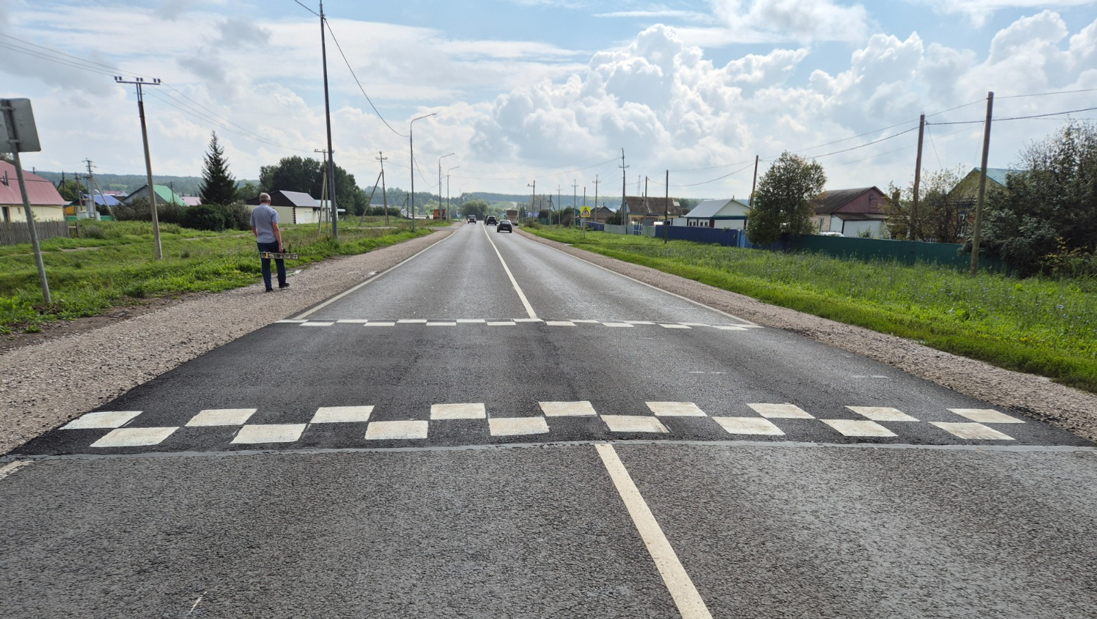 В Башкирии отремонтировали 1,5 км дороги Аксеново – Аксаково – Белебей