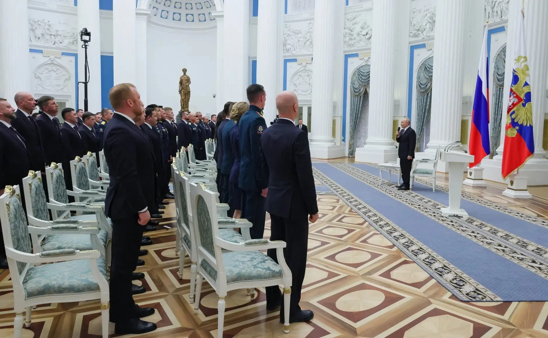 Выпускники программы «Время героев» из Башкирии встретились с Президентом