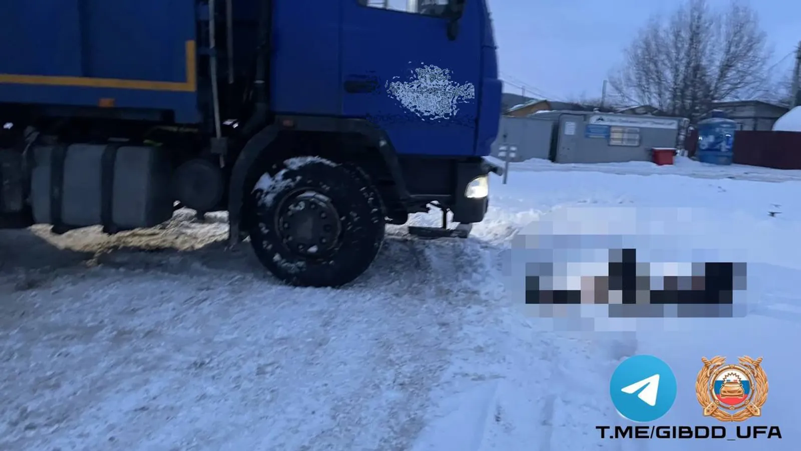 В Уфе водитель грузовика сбил пенсионера в садовом товариществе