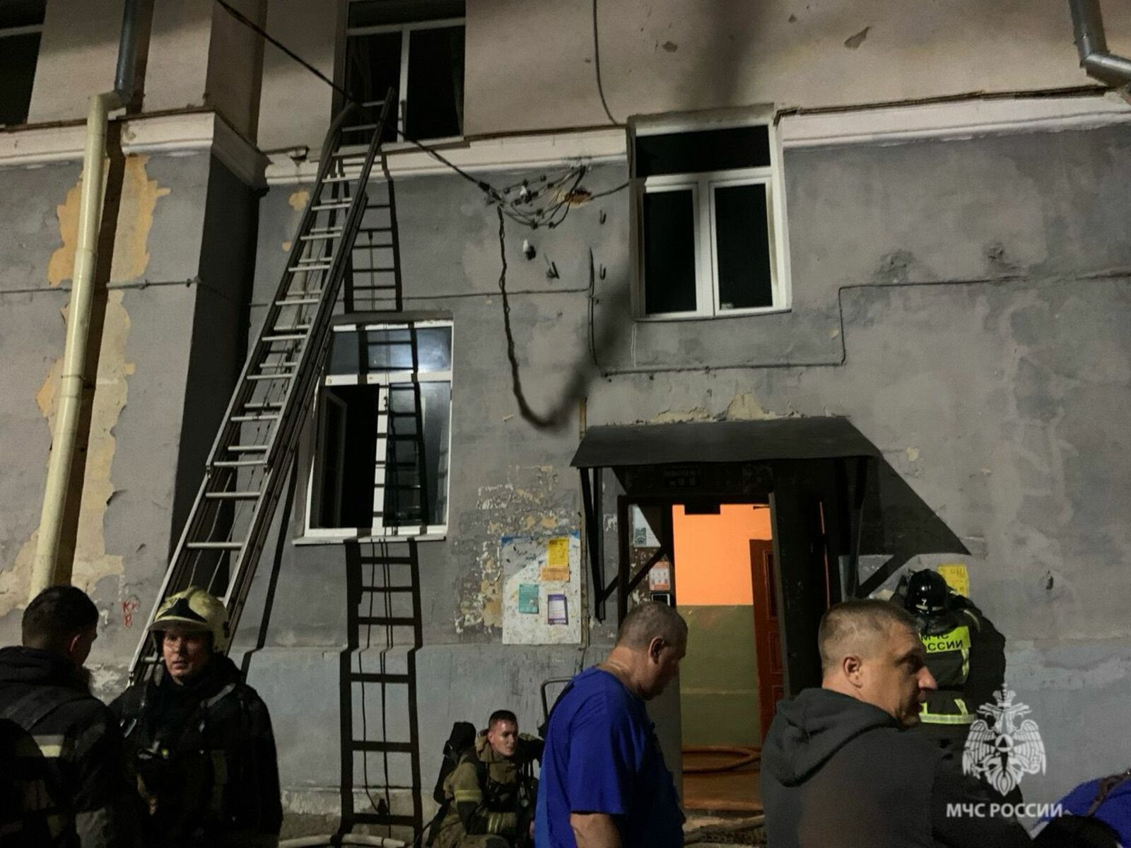 Ночной пожар в Уфе унес жизнь 47-летней женщины