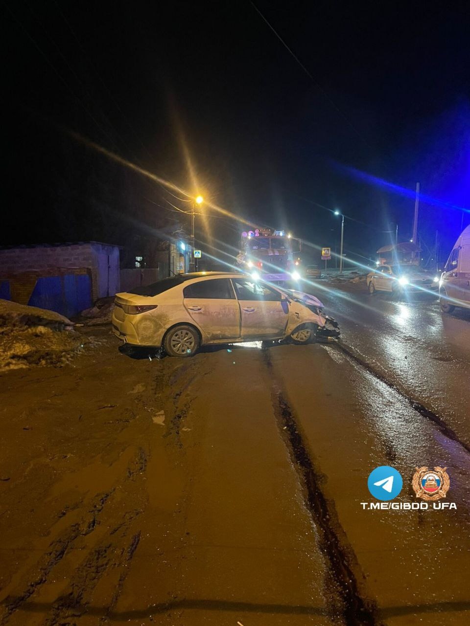 В Уфе пьяный водитель в свой день рождения устроил аварию