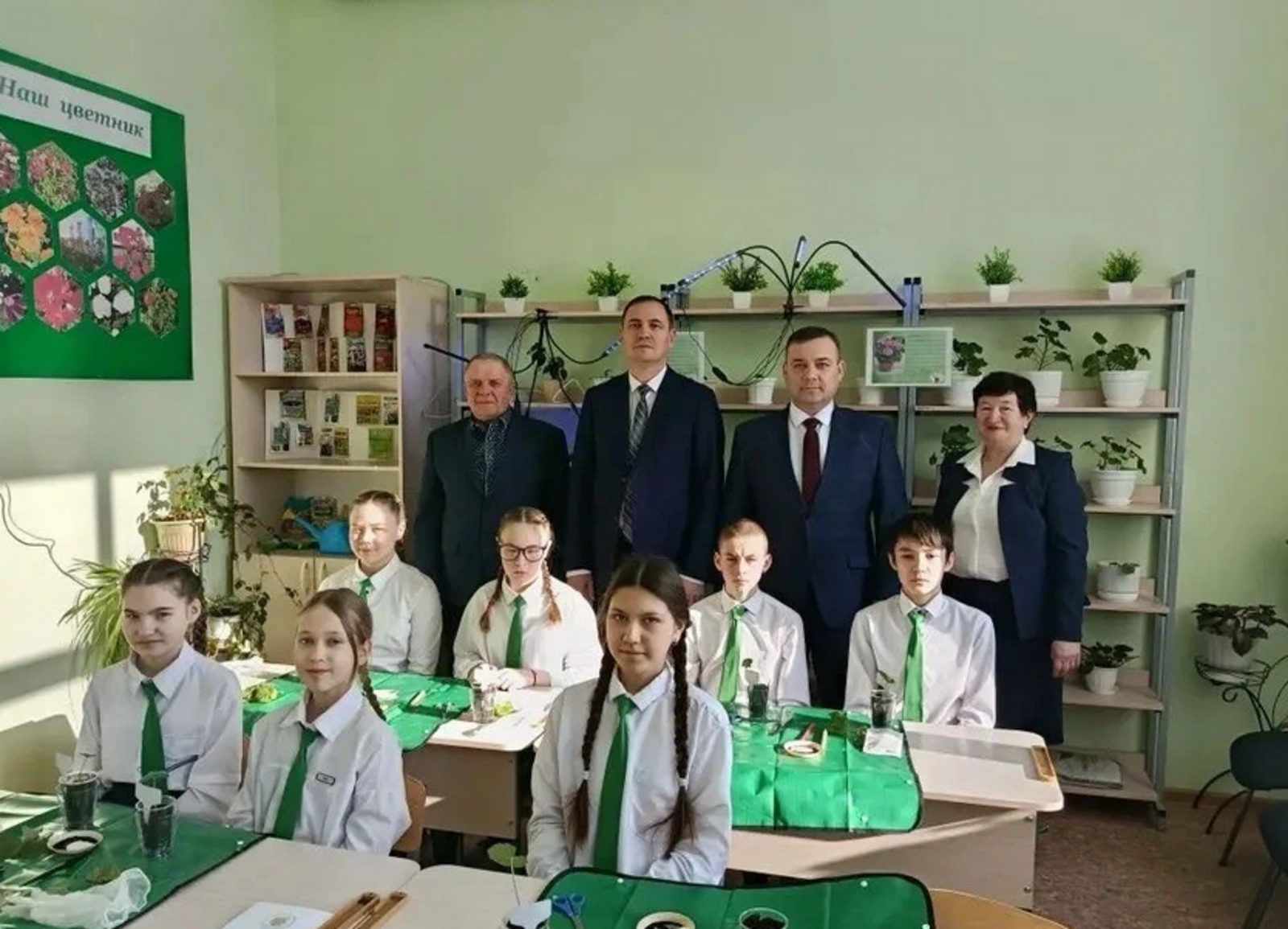 Школа в селе Башкирии стала площадкой для будущих агрономов и дизайнеров