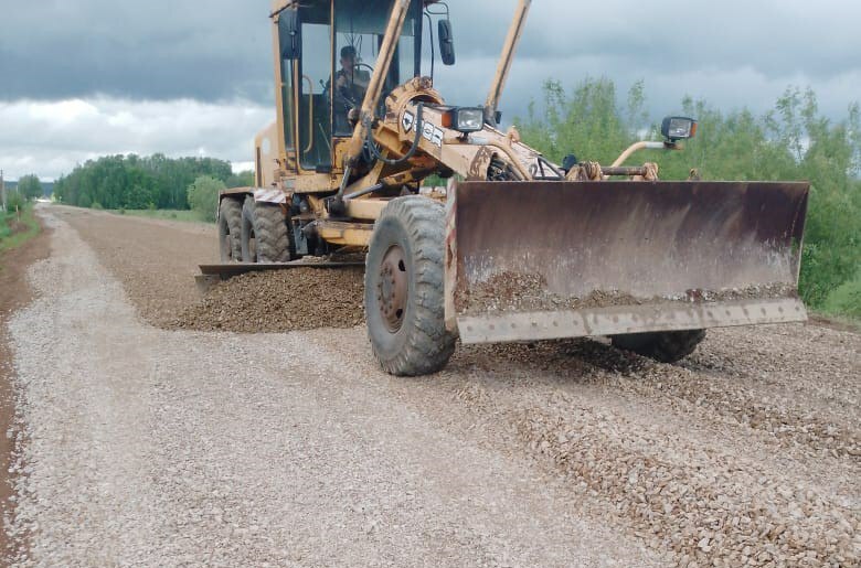 В Бакалинском районе Башкирии отремонтировали дороги по нацпроекту