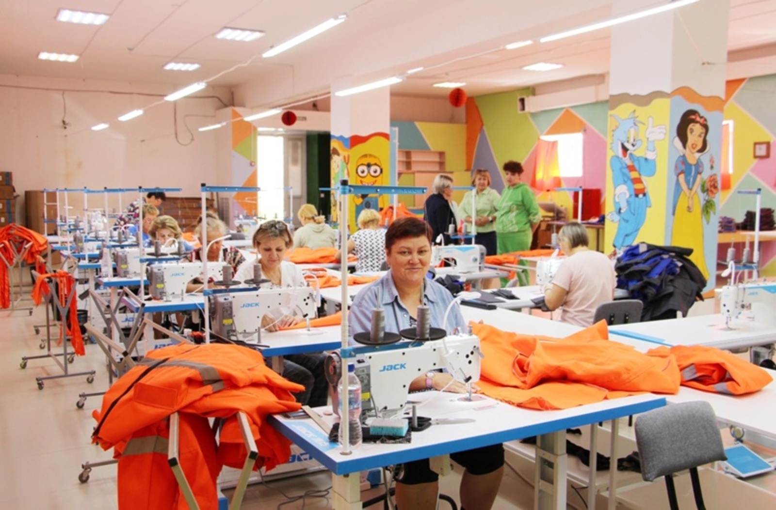 В Белебеевском районе Башкирии работает новый швейный цех «Спецпром»
