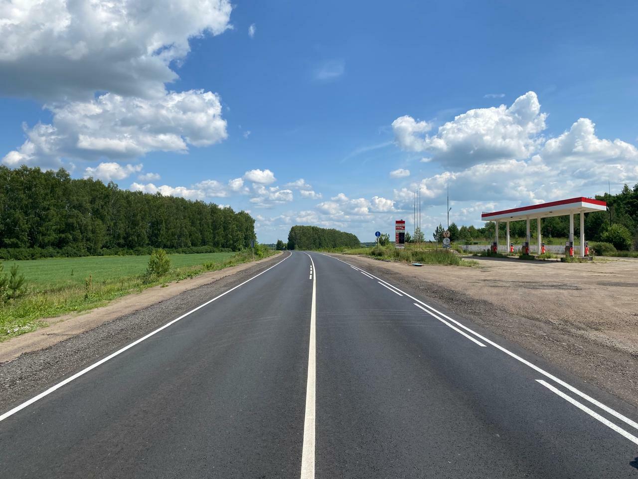 В Башкирии завершили ремонт участка дороги Нефтекамск  Янаул