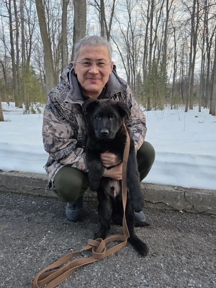 Глава Башкирии показал нового члена семьи