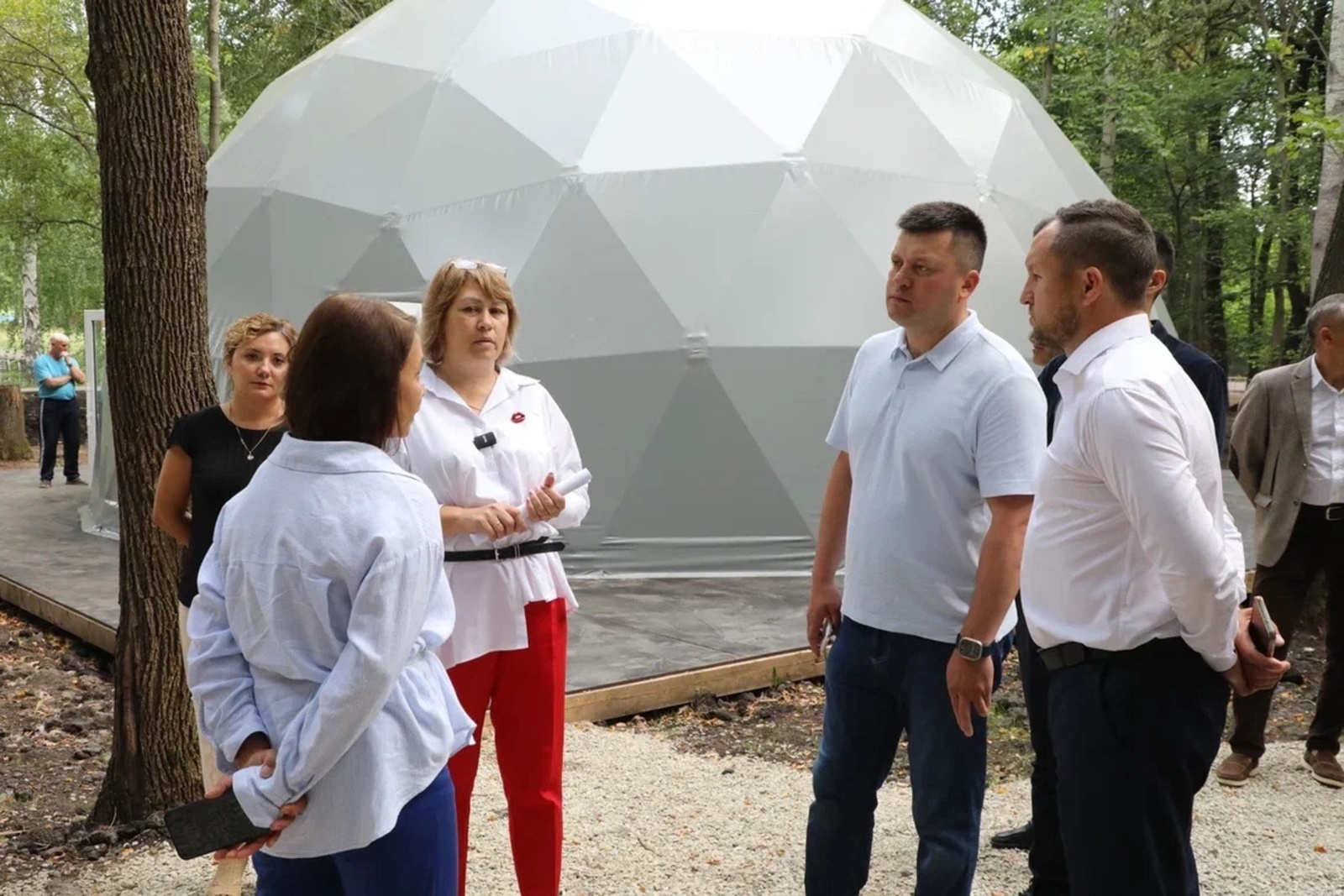 Мэр Уфы посетил детский лагерь «Луч»