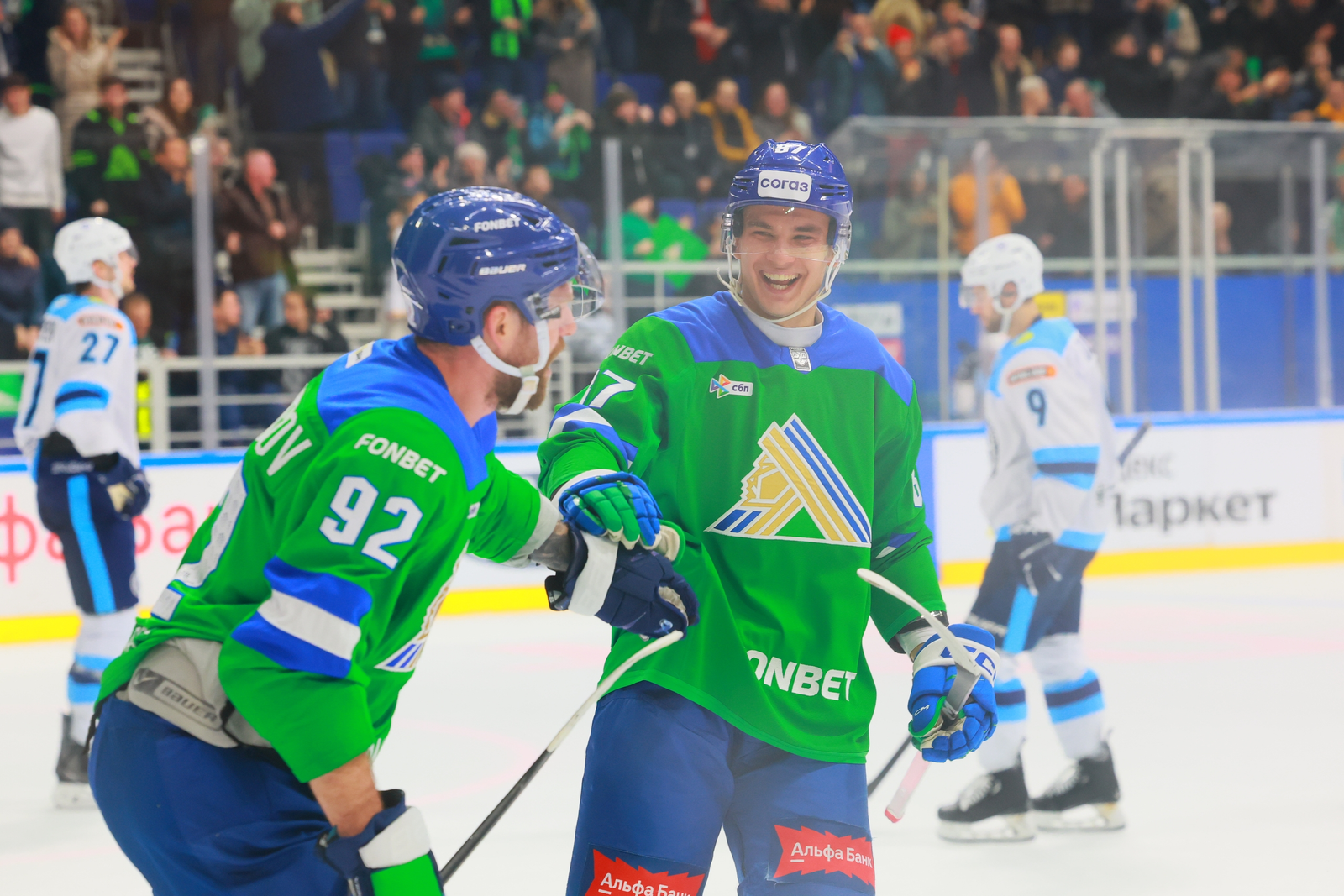 «Салават Юлаев» переиграл «Сибирь» в овертайме