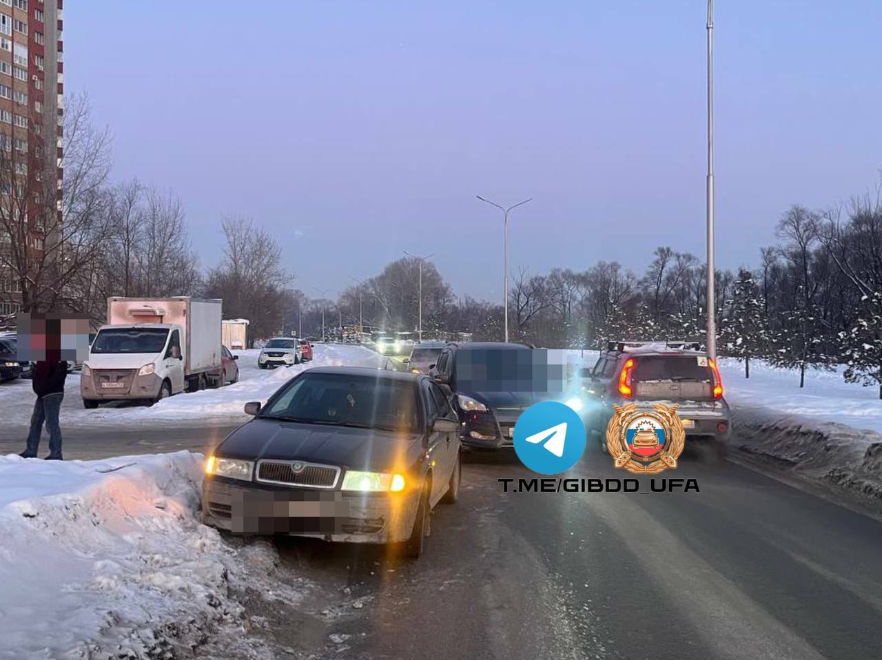 В Уфе 9-летняя девочка попала под колеса иномарки