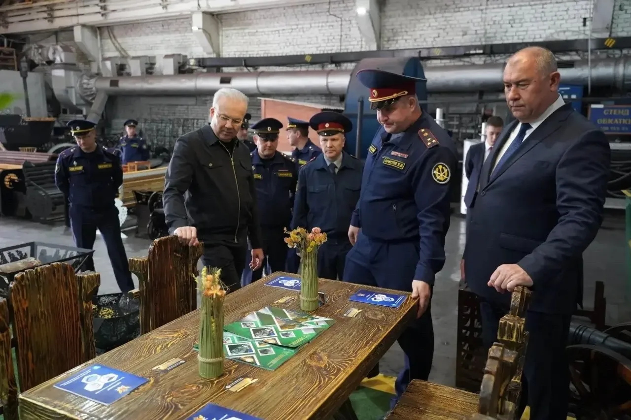 Андрей Назаров осмотрел производственные мощности системы ФСИН республики