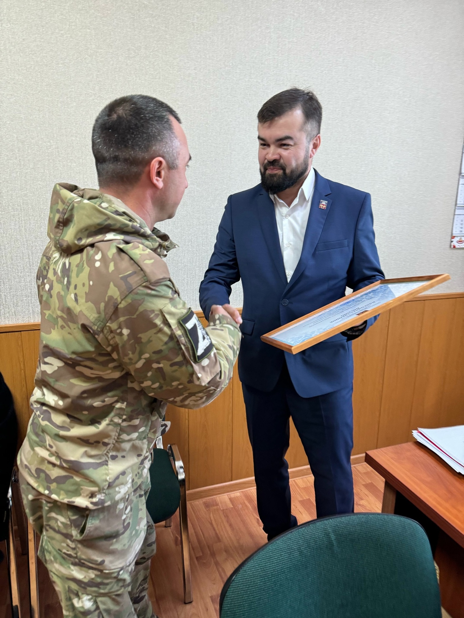 За службу на СВО отметили бойца из Башкирии