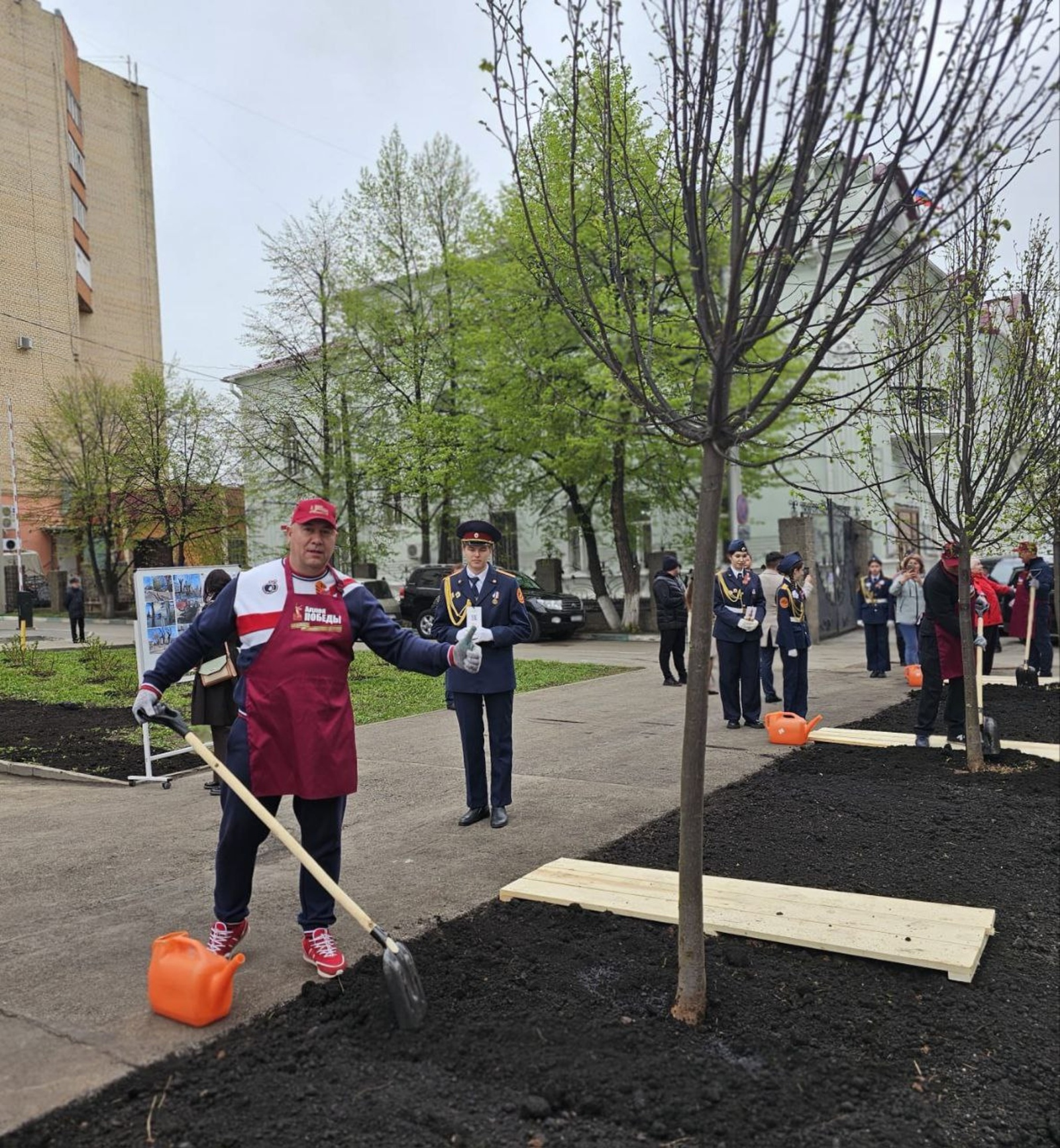 В Уфе появилась Аллея Победы